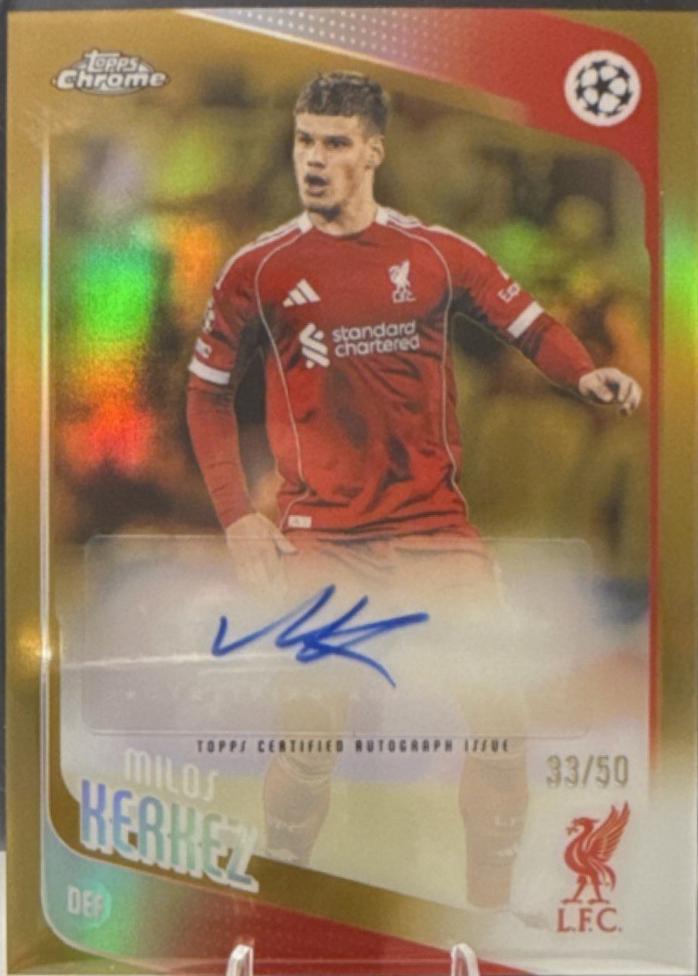 Milos Kerkez [Gold] #CA-MZ