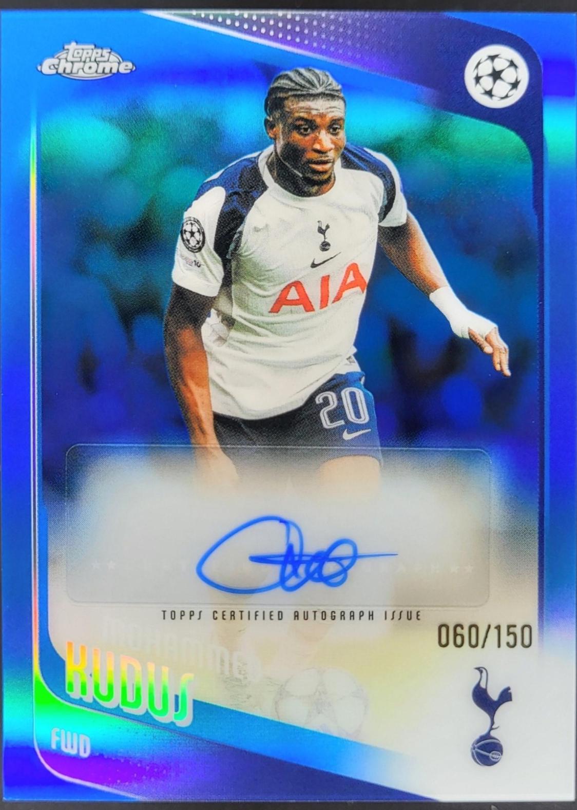 Mohammed Kudus [Blue] #CA-MK