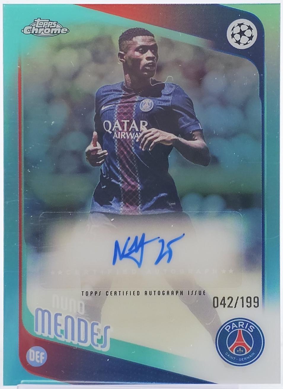 Nuno Mendes [Aqua] #CA-NM