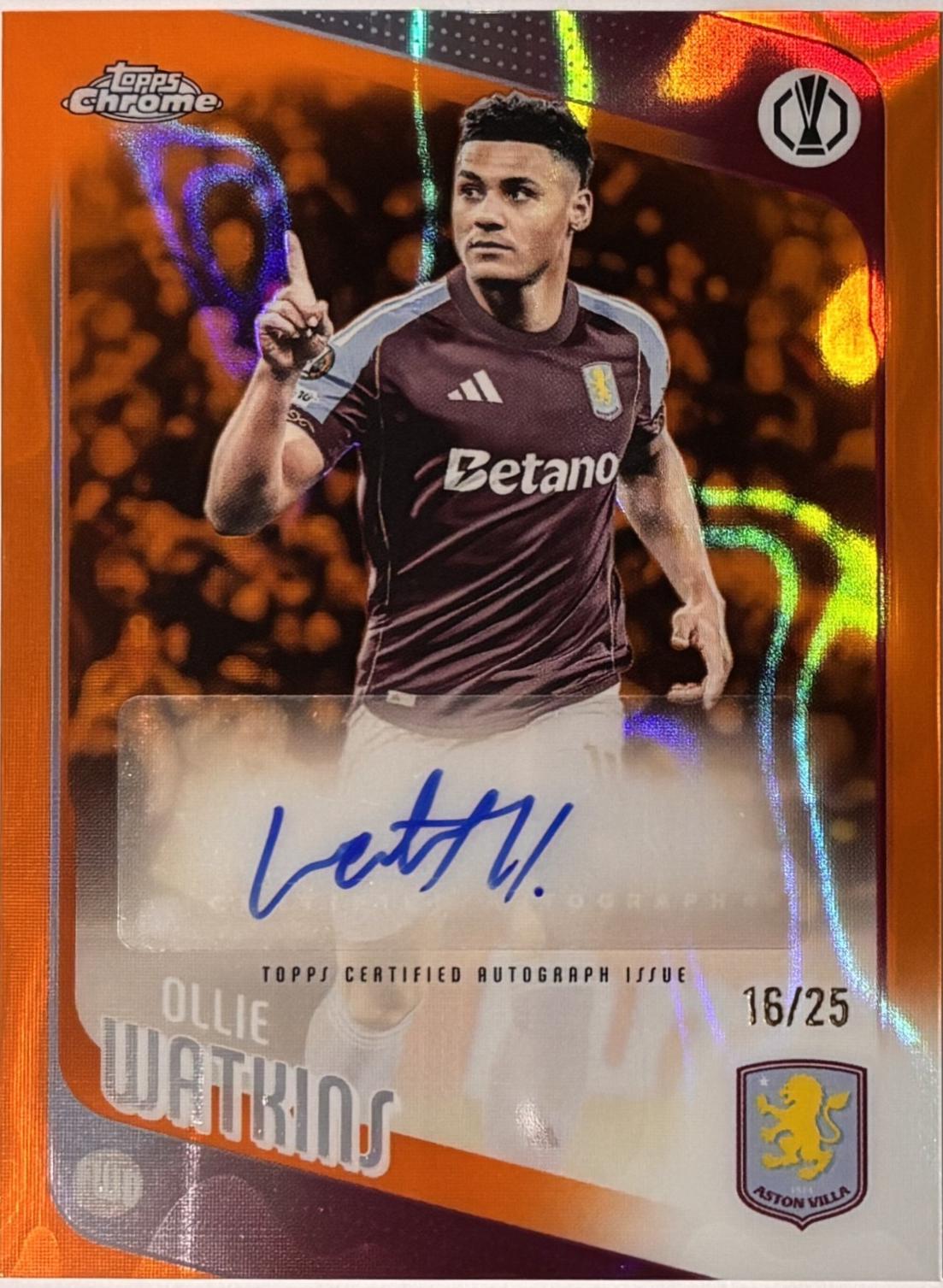 Ollie Watkins [Orange Lava] #CA-OW