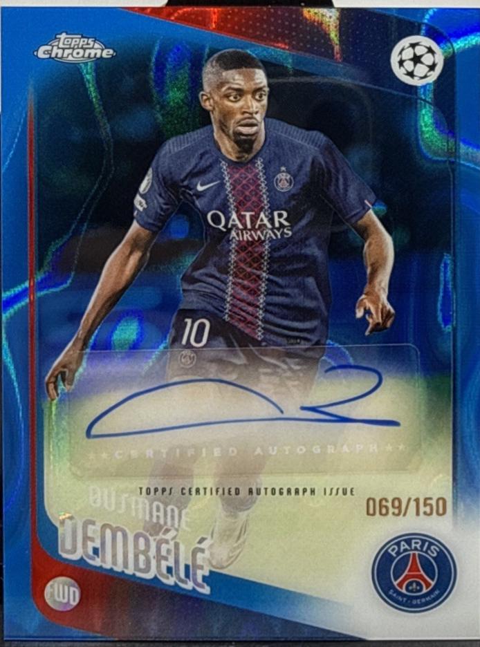 Ousmane Dembele [Blue Lava] #CA-OD