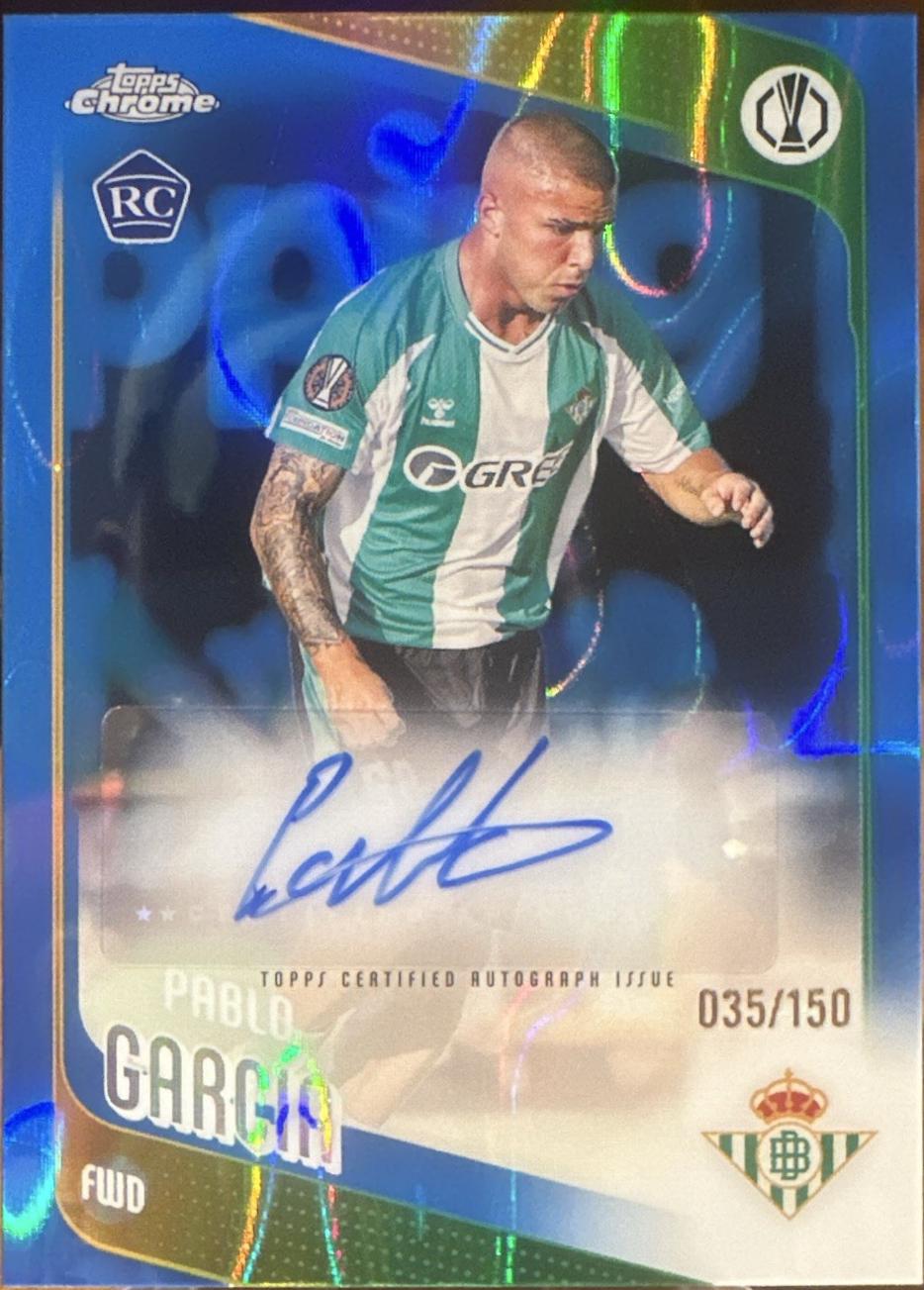 Pablo Garcia [Blue Lava] #CA-PG