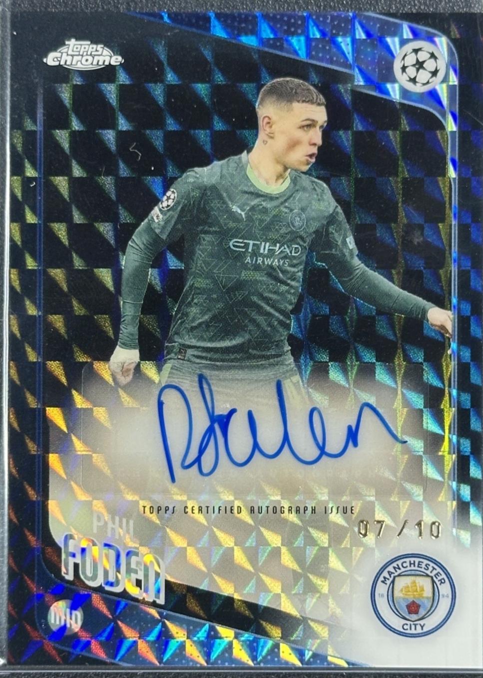 Phil Foden [Black Geometric] #CA-PF