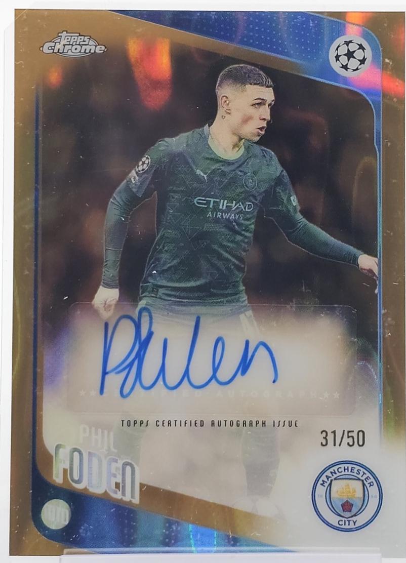 Phil Foden [Gold Lava] #CA-PF