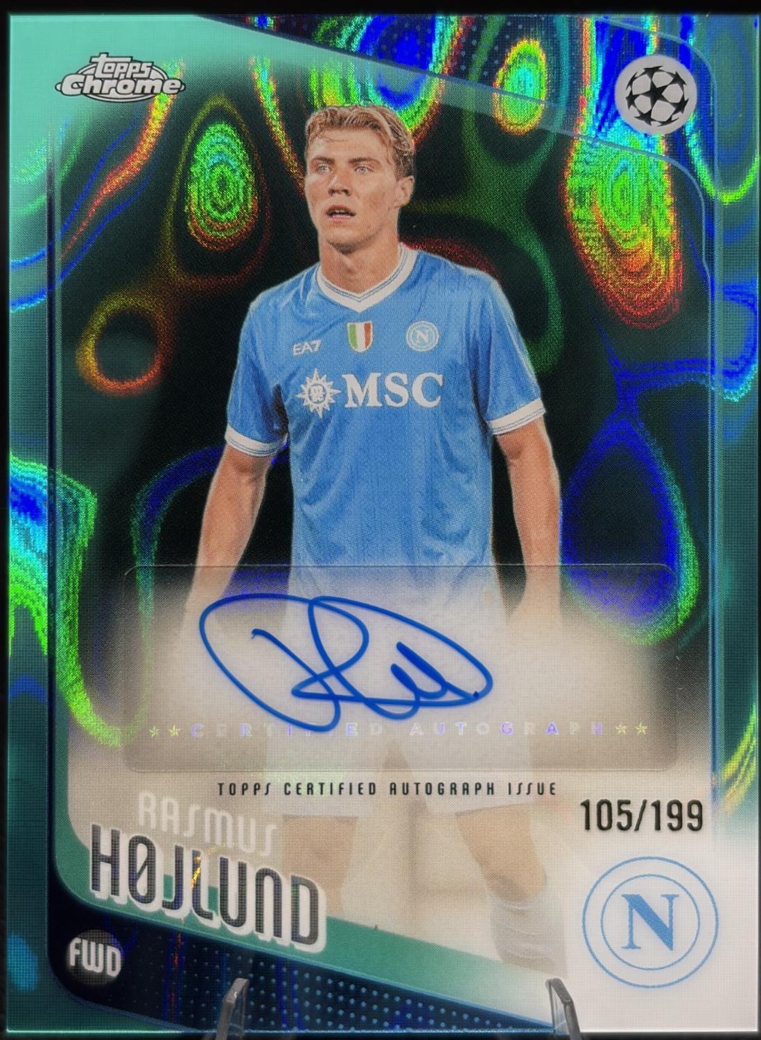 Rasmus Hojlund [Aqua Lava] #CA-RH