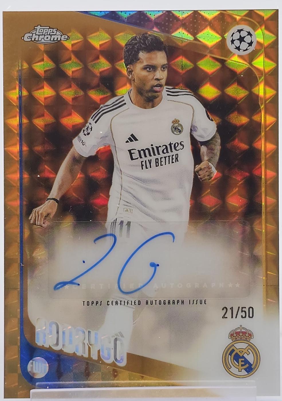 Rodrygo [Gold Geometric] #CA-RD
