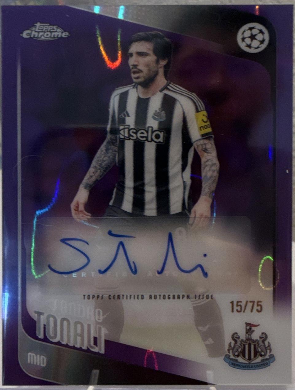 Sandro Tonali [Purple] #CA-ST