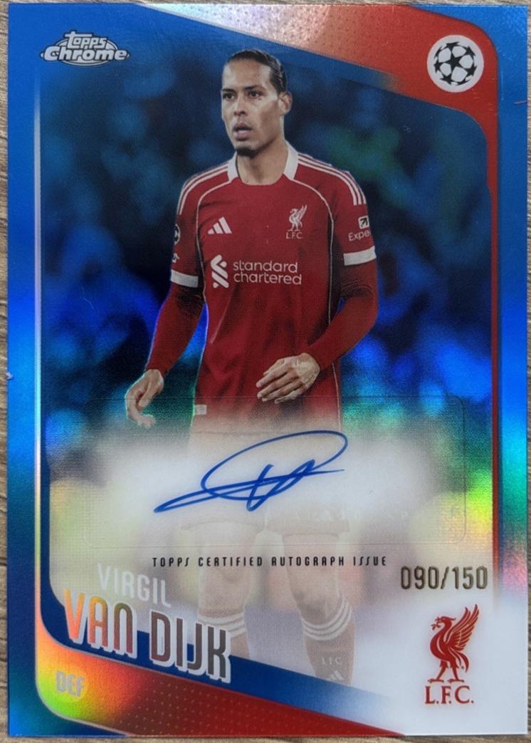 Virgil van Dijk [Blue] #CA-VVD