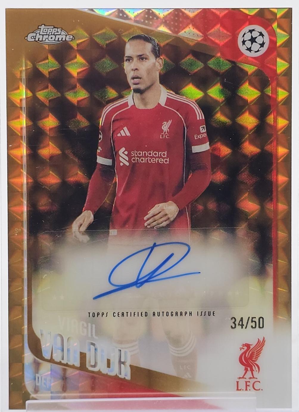 Virgil van Dijk [Gold Geometric] #CA-VVD
