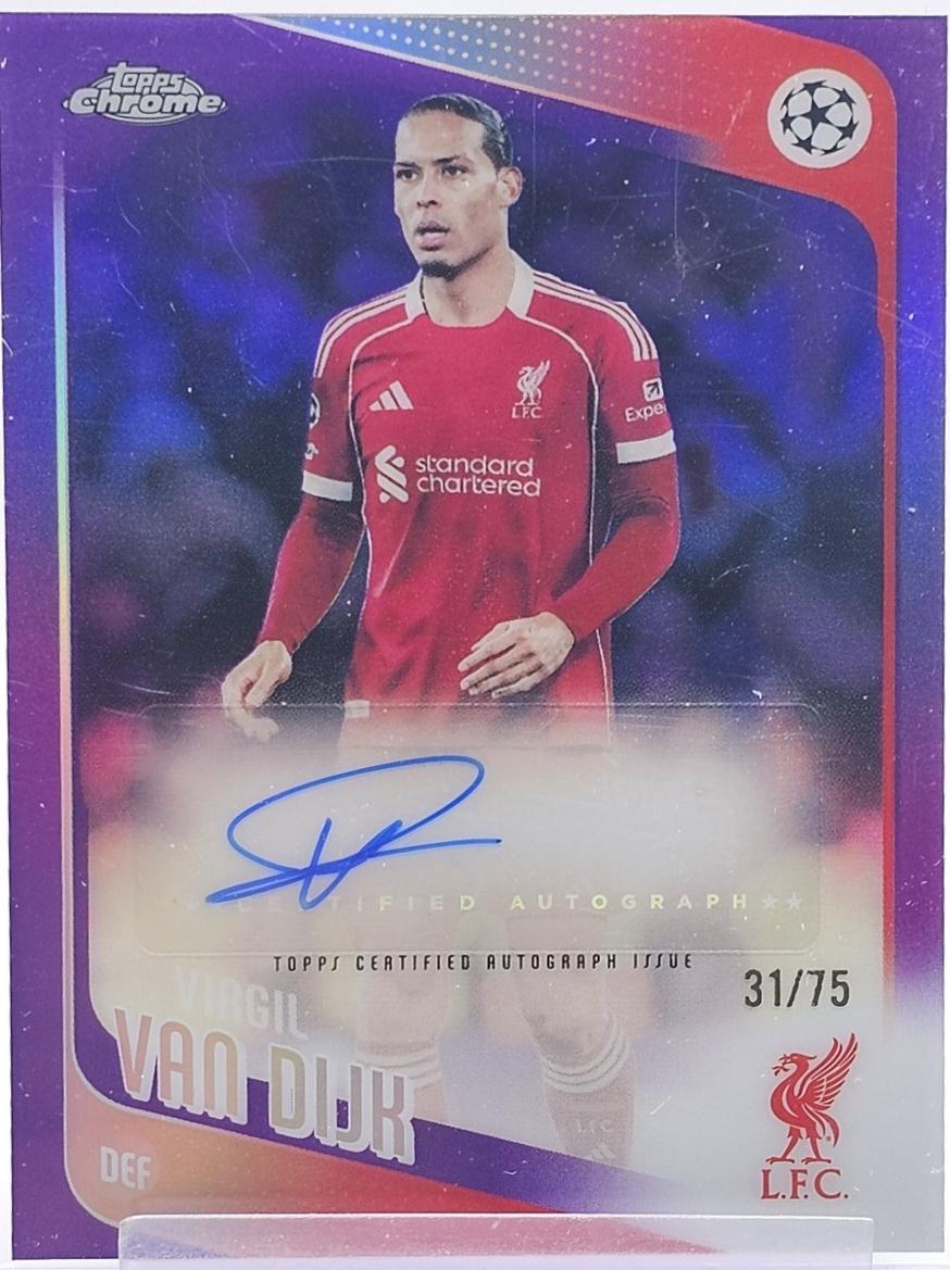 Virgil van Dijk [Purple] #CA-VVD