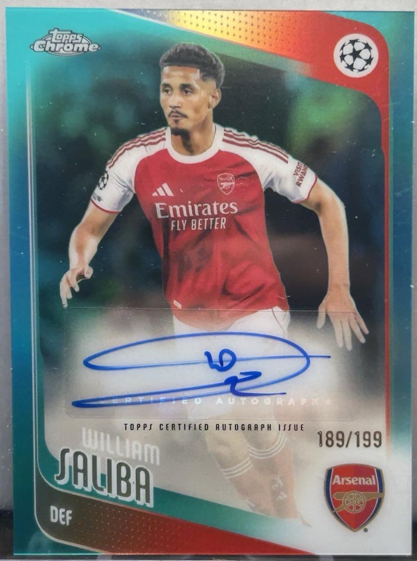 William Saliba [Aqua] #CA-WS