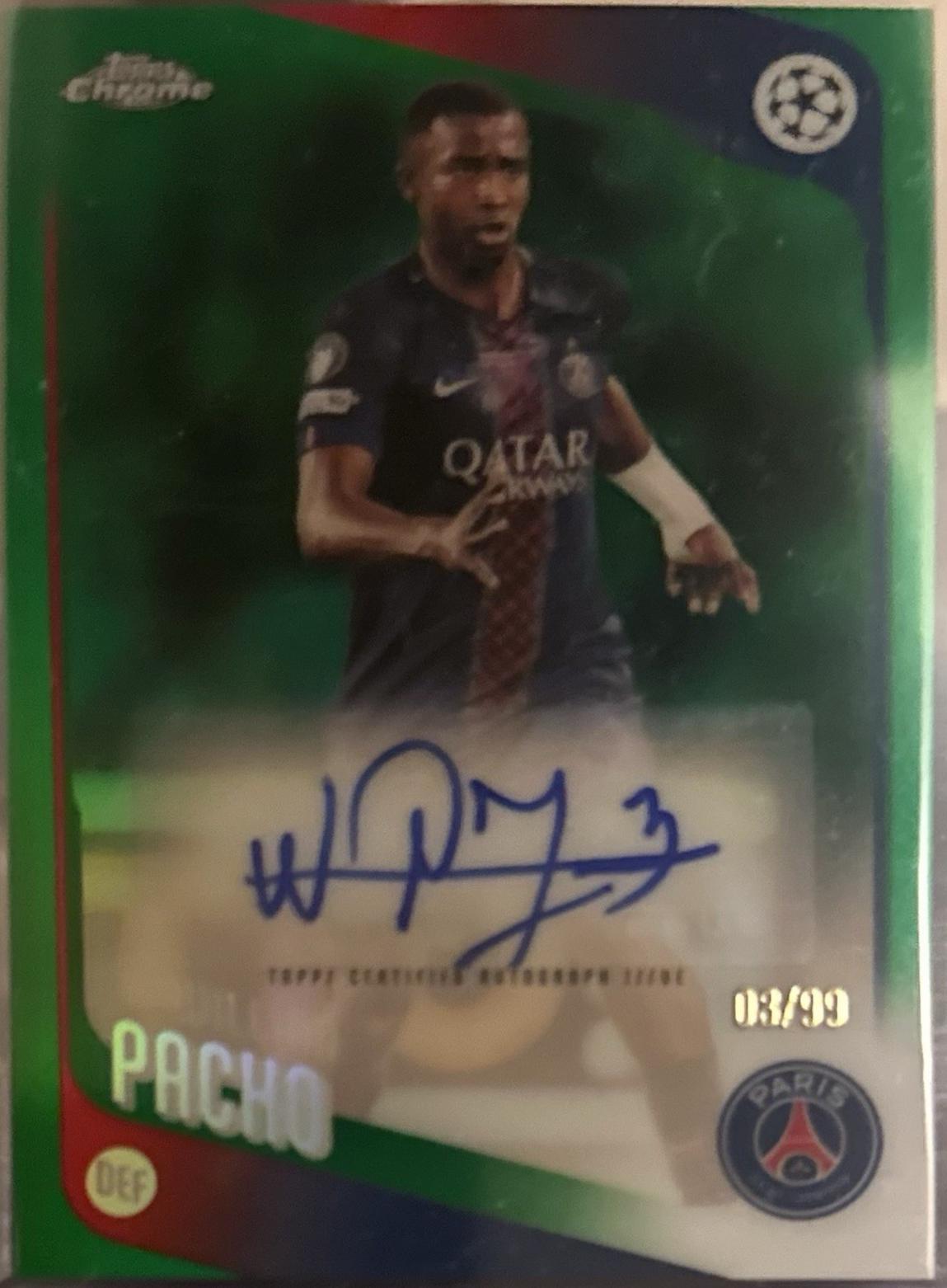 Willian Pacho [Green] #CA-WP