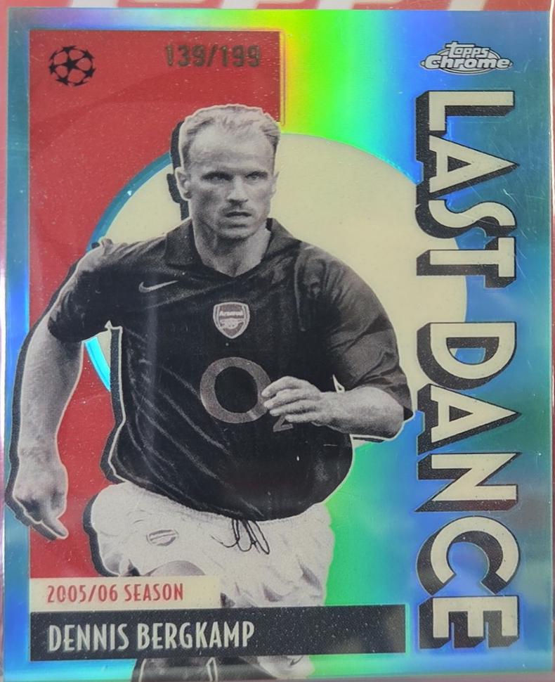 Dennis Bergkamp [Aqua] #LD-7