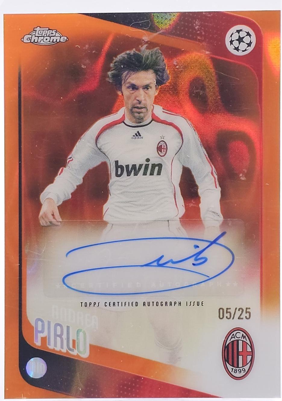 Andrea Pirlo [Orange Lava] #CLA-AP