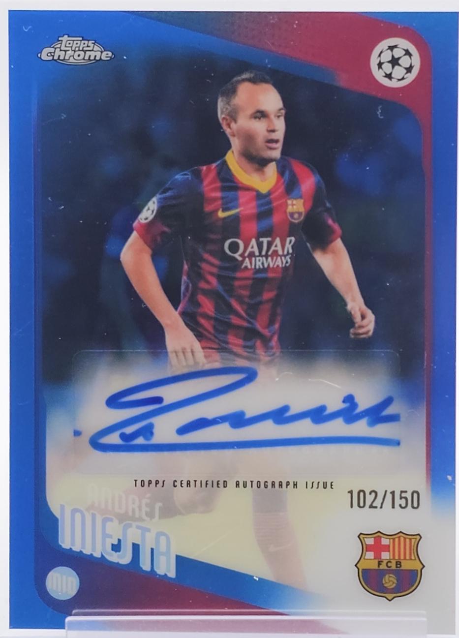 Andres Iniesta [Blue] #CLA-AI