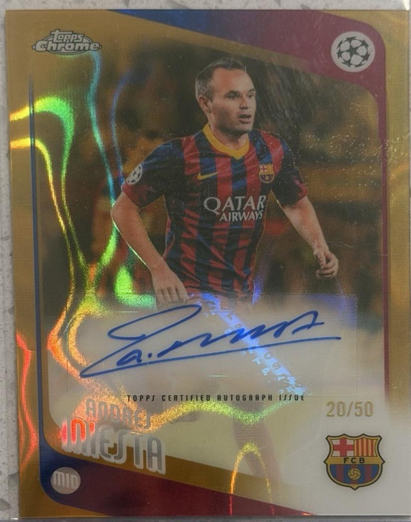 Andres Iniesta [Gold] #CLA-AI