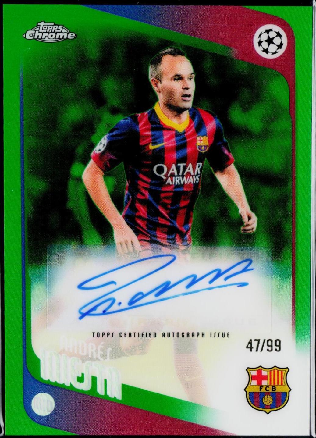 Andres Iniesta [Green] #CLA-AI