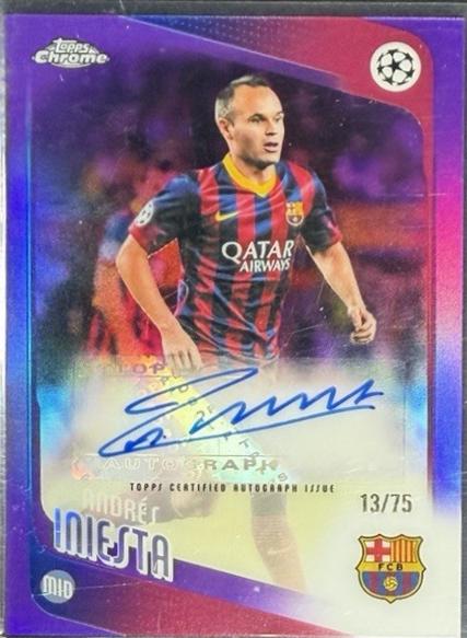 Andres Iniesta [Purple] #CLA-AI