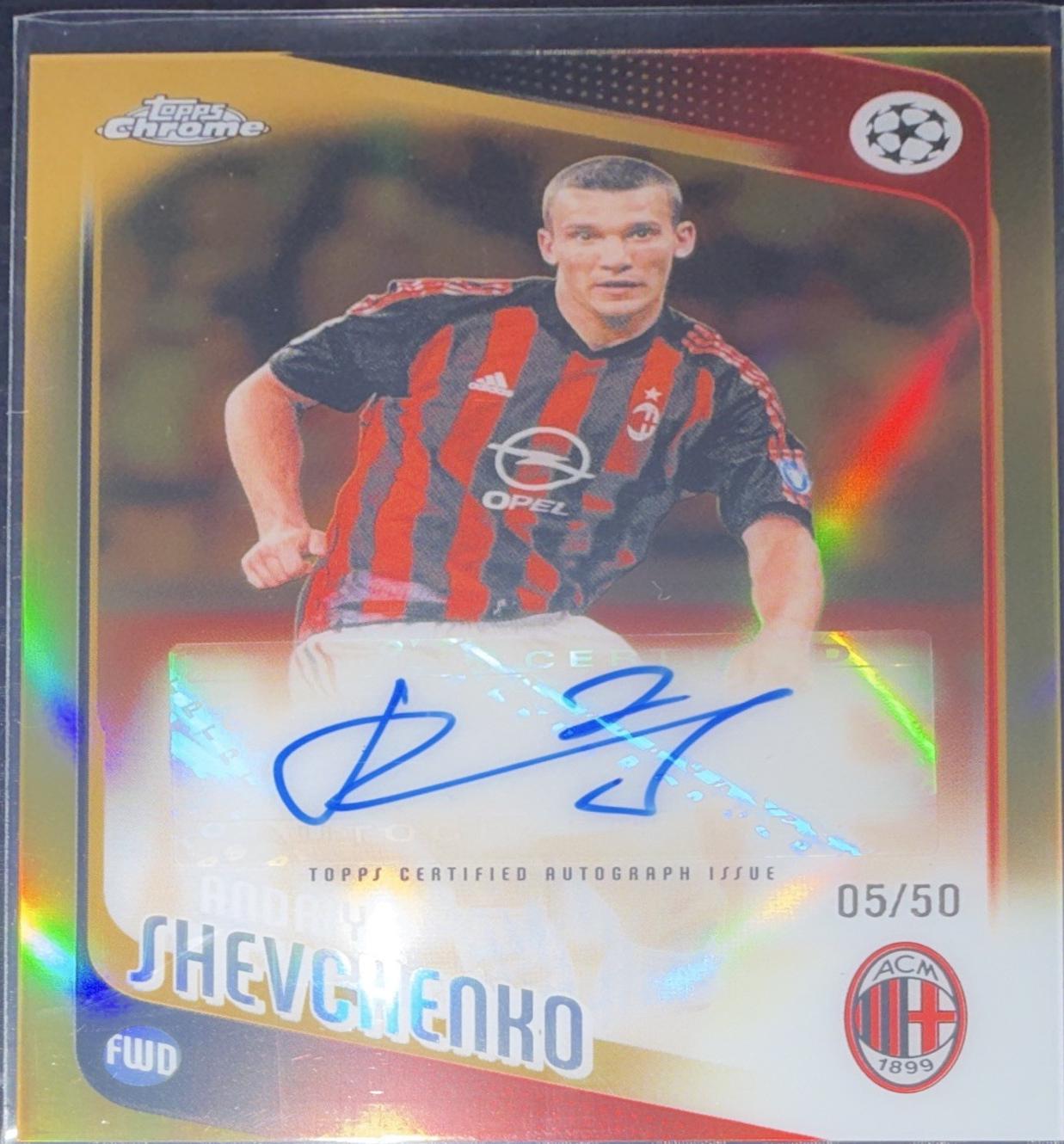 Andriy Shevchenko [Gold] #CLA-SH