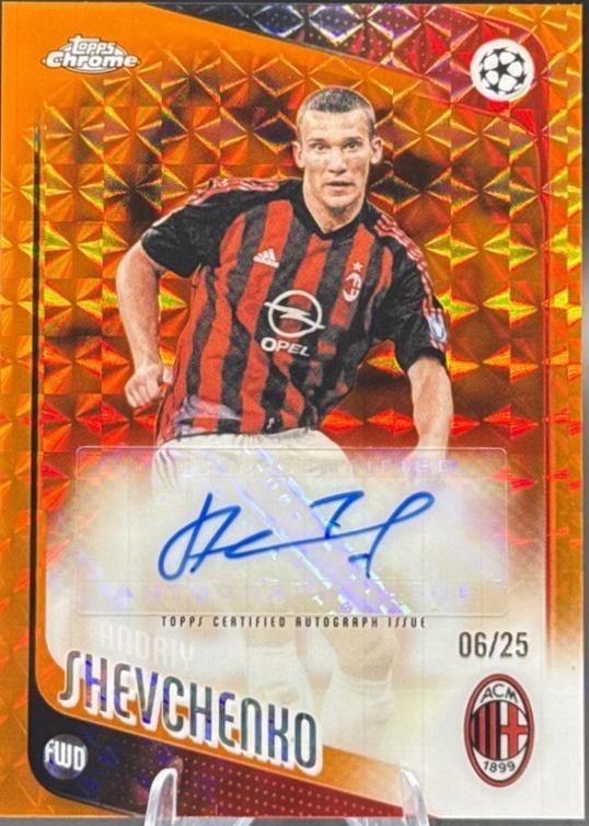 Andriy Shevchenko [Orange Geometric] #CLA-SH