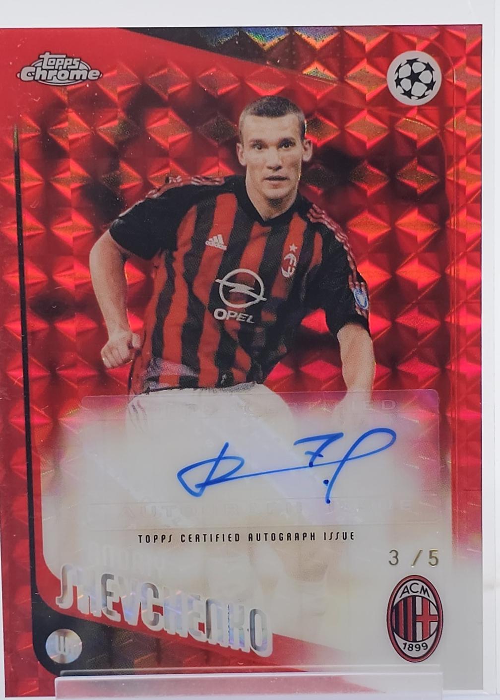 Andriy Shevchenko [Red Geometric] #CLA-SH