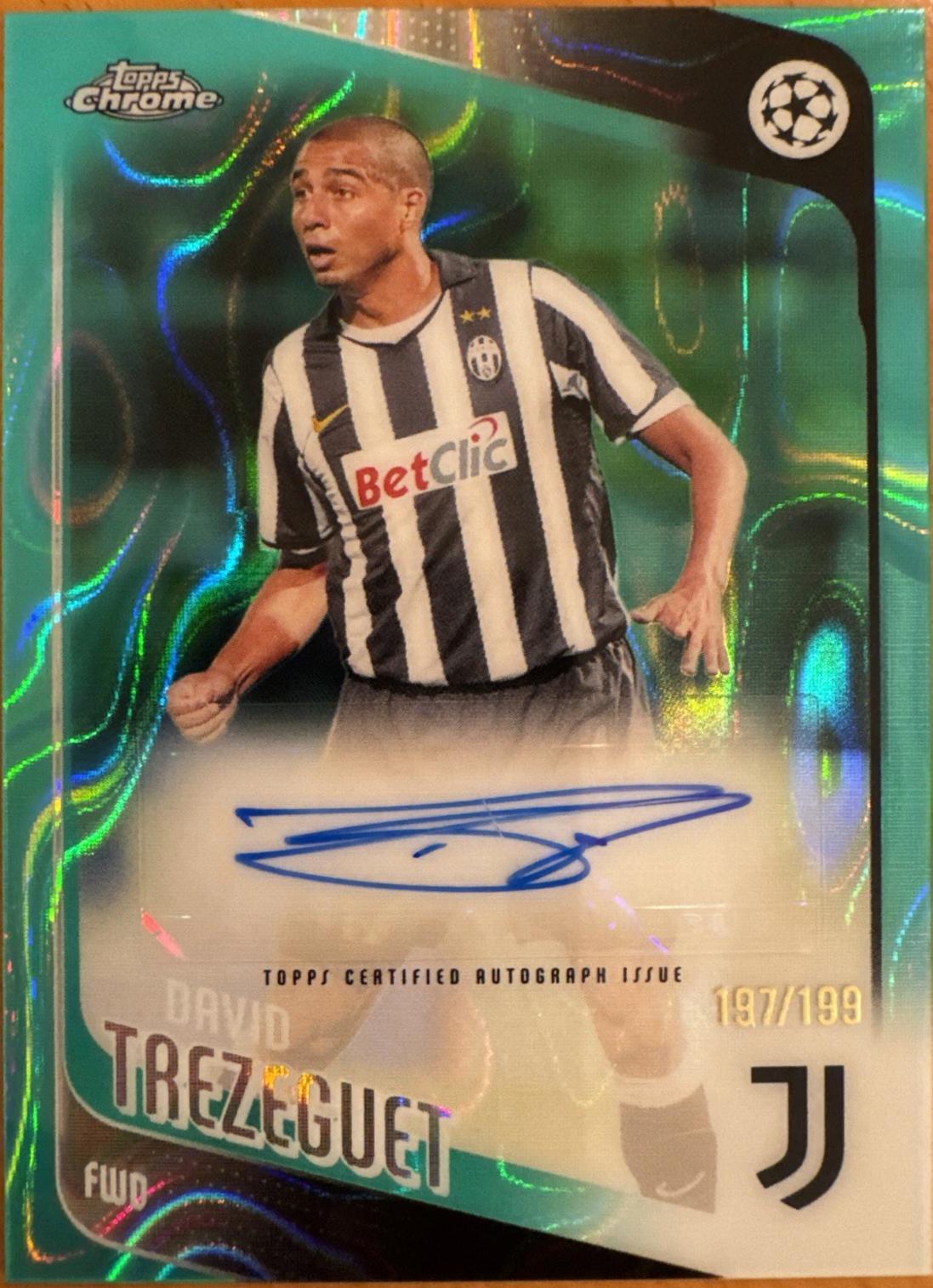 David Trezeguet [Aqua Lava] #CLA-DT