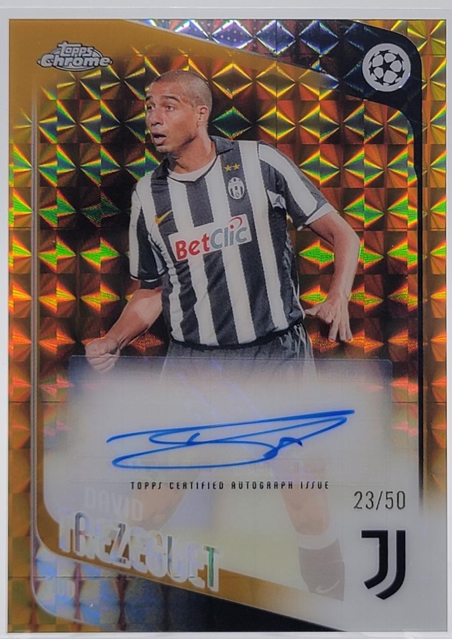 David Trezeguet [Gold Geometric] #CLA-DT