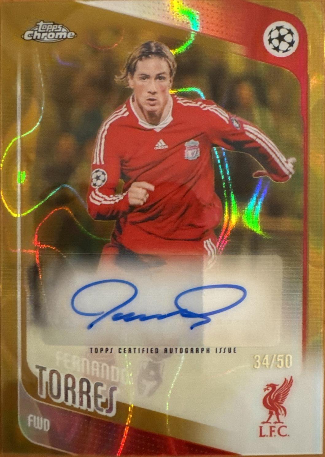 Fernando Torres [Gold Lava] #CLA-FT