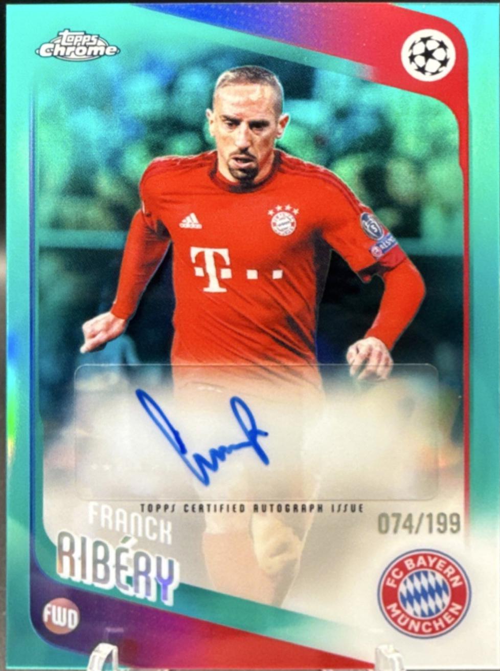 Franck Ribery [Aqua] #CLA-FR