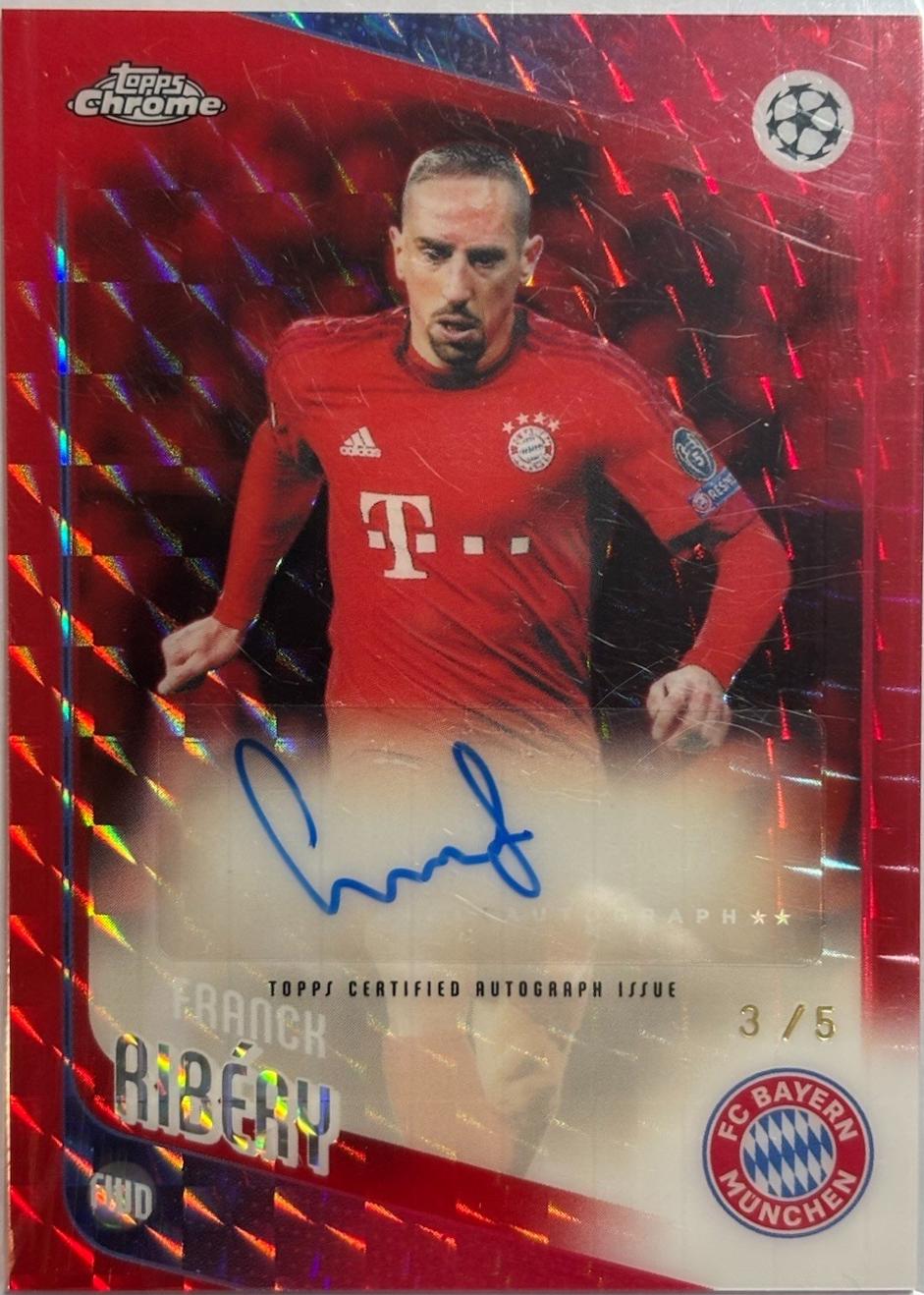 Franck Ribery [Red Geometric] #CLA-FR
