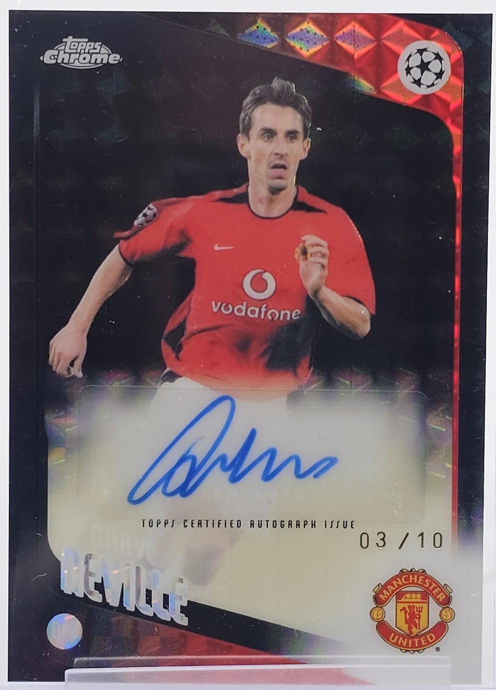Gary Neville [Black Geometric] #CLA-GN