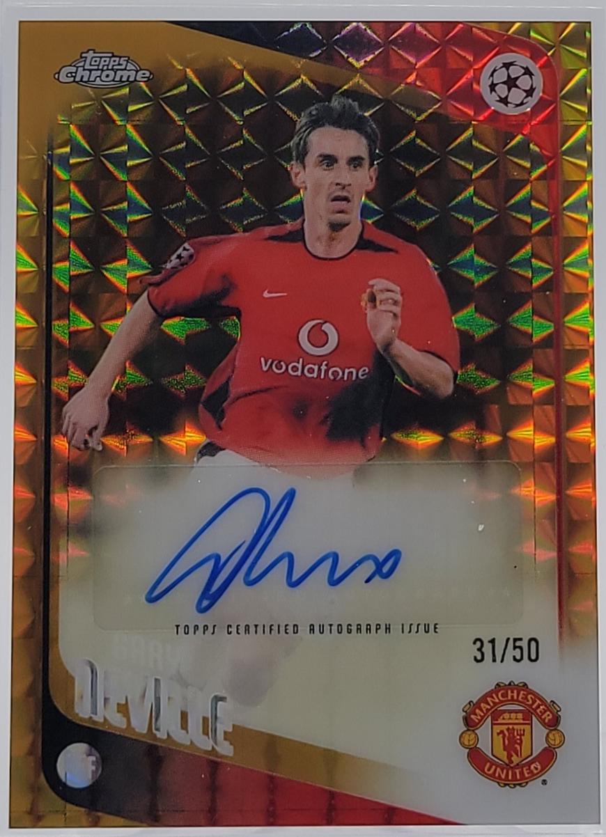 Gary Neville [Gold Geometric] #CLA-GN