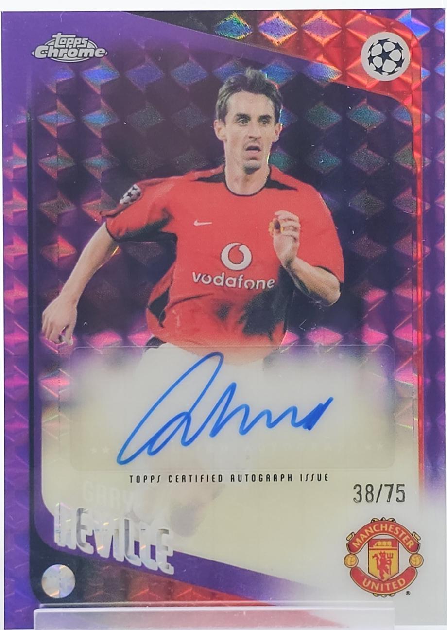 Gary Neville [Purple Geometric] #CLA-GN