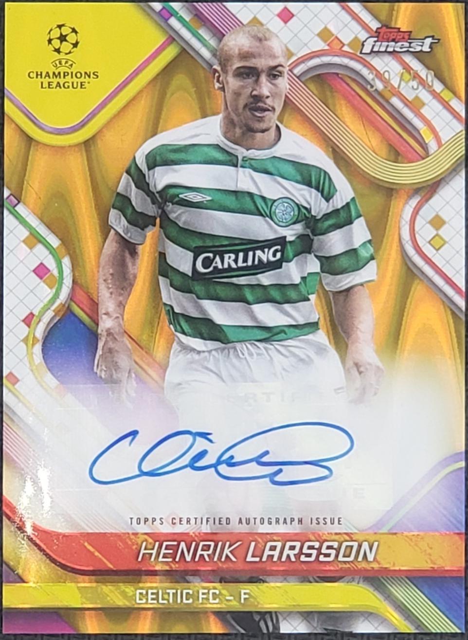 Henrik Larsson [Gold] #CLA-HL