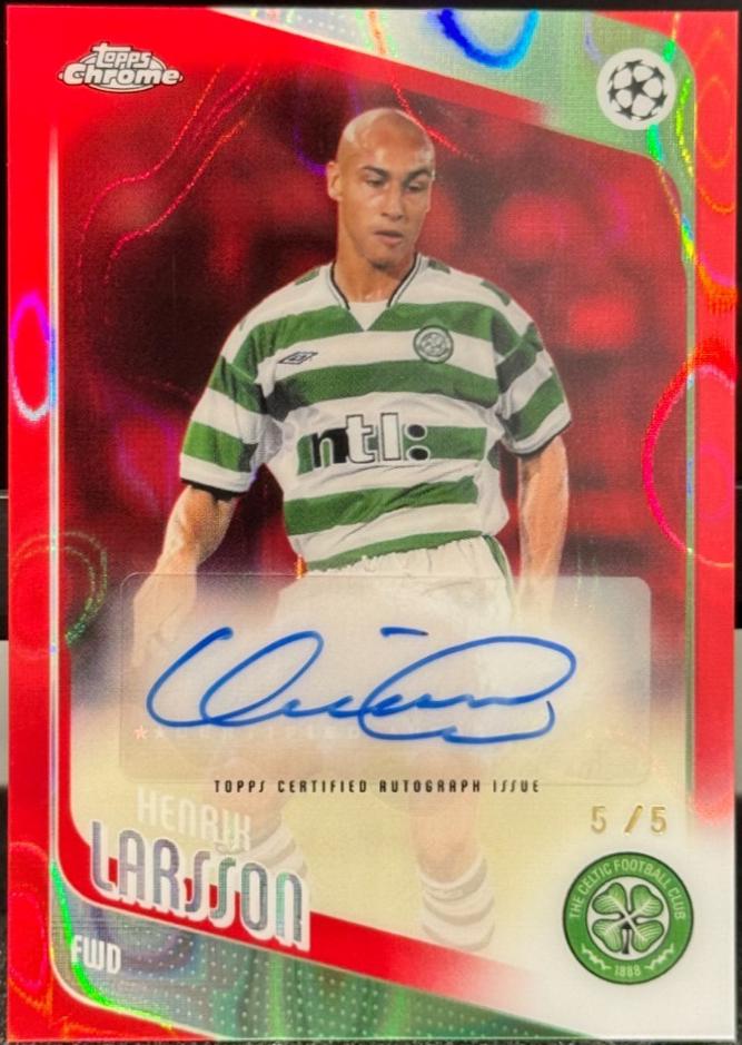 Henrik Larsson [Red Lava] #CLA-HL