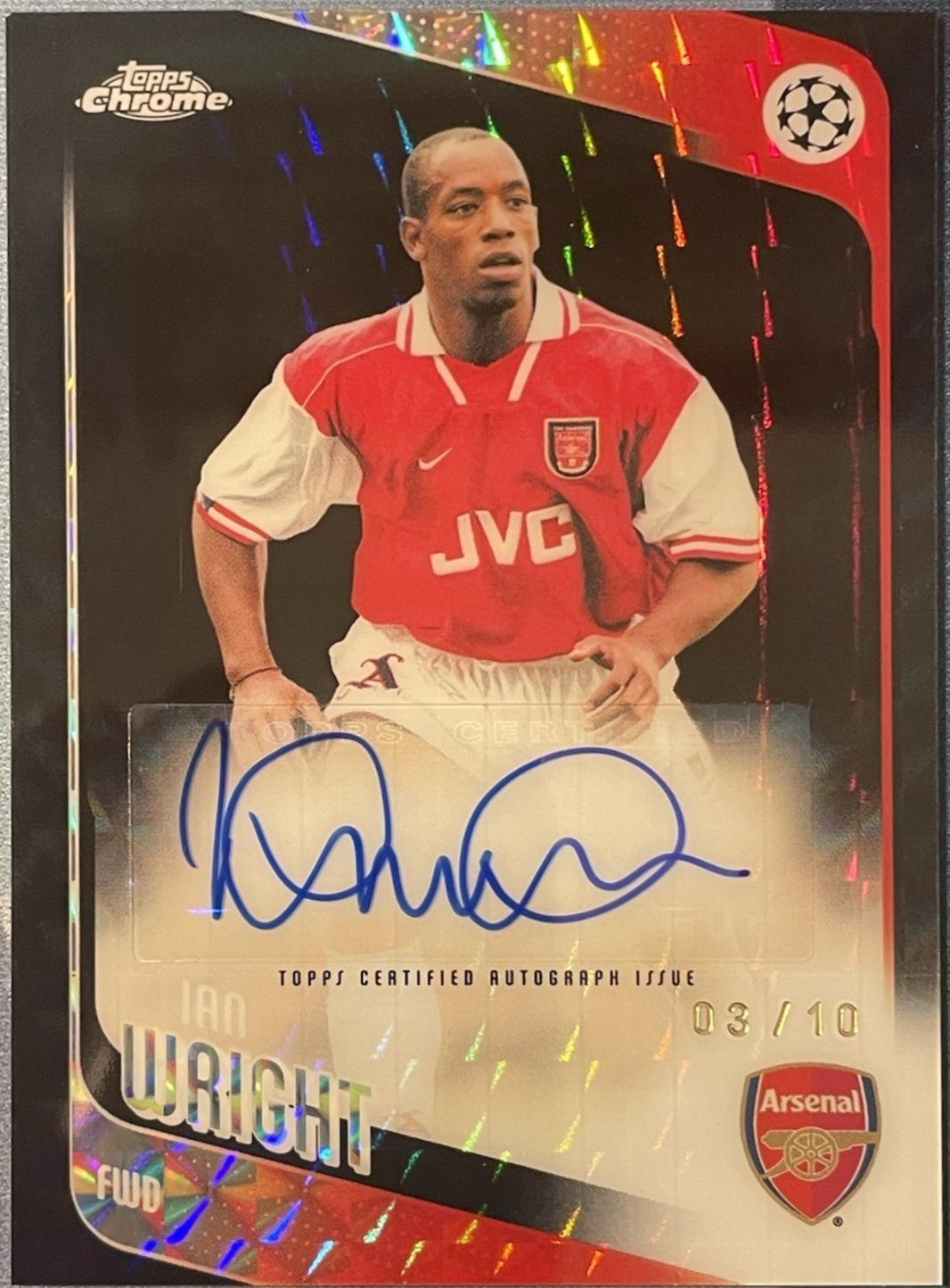 Ian Wright [Black Geometric] #CLA-IW