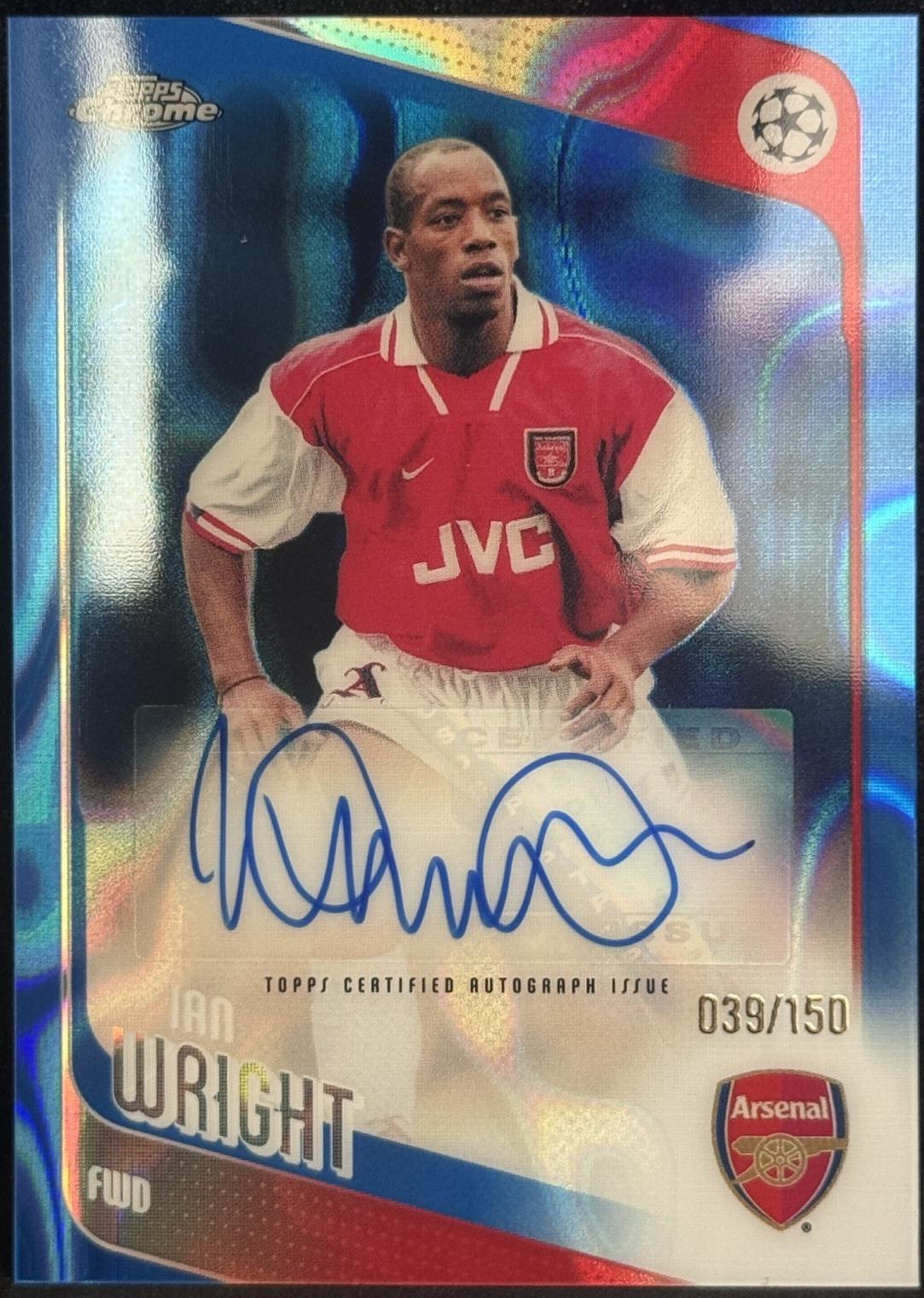 Ian Wright [Blue] #CLA-IW
