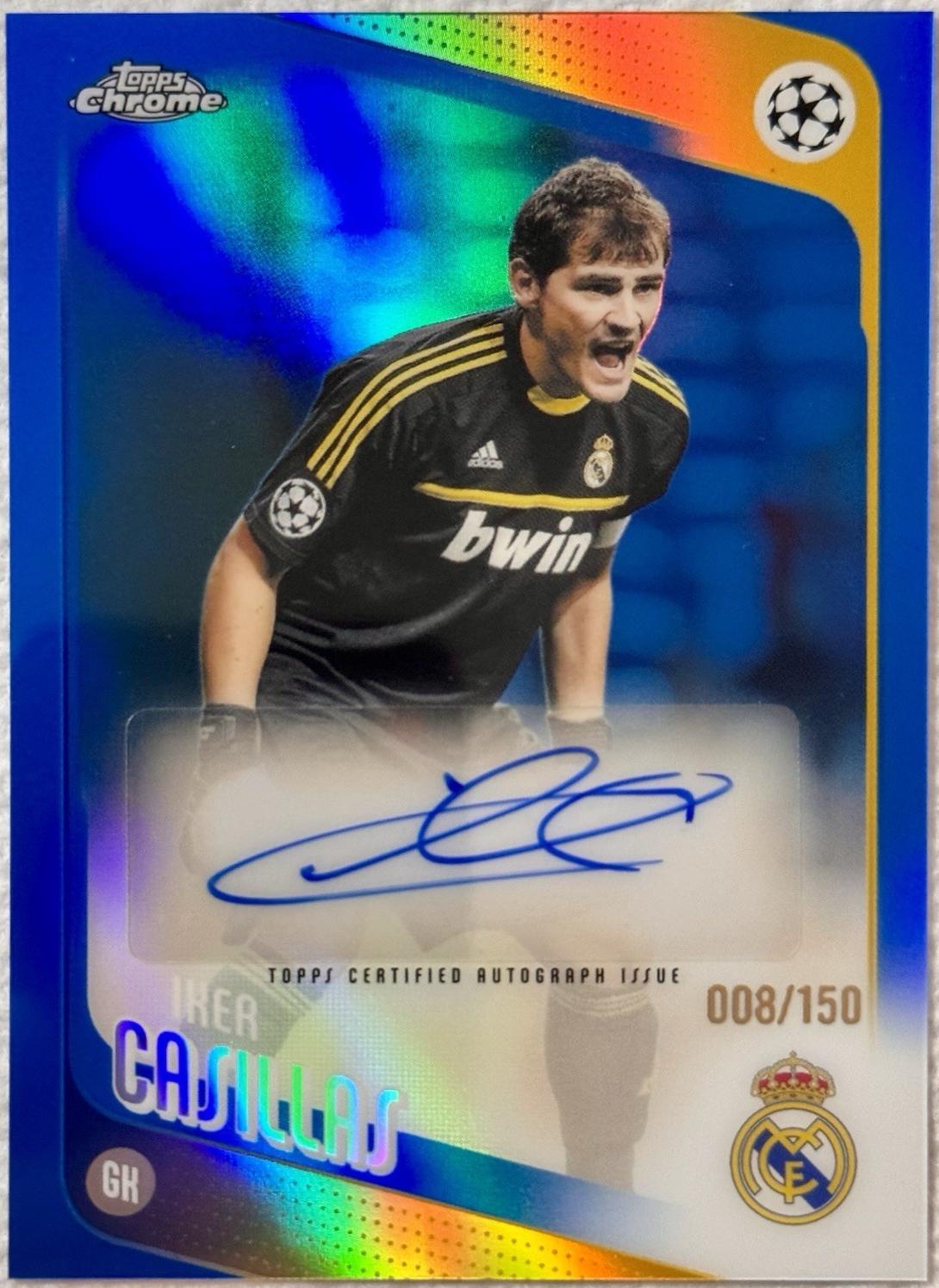 Iker Casillas [Blue] #CLA-IC
