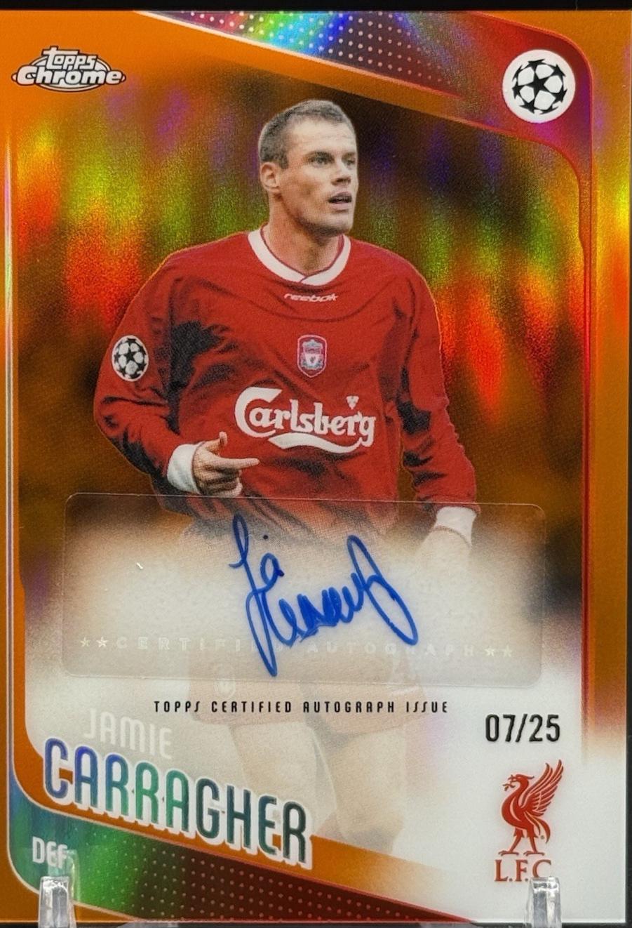 Jamie Carragher [Orange] #CLA-JC