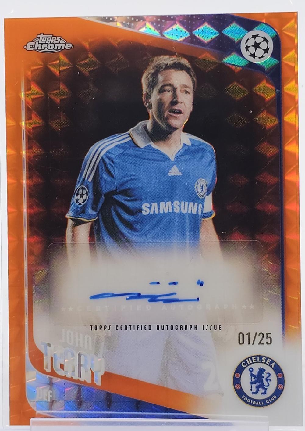 John Terry [Orange Geometric] #CLA-JT