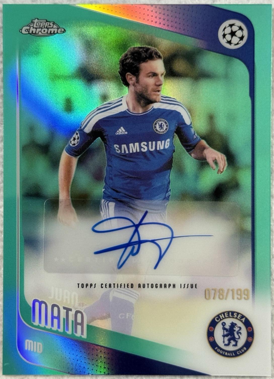 Juan Mata [Aqua] #CLA-JM