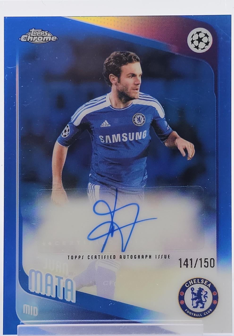 Juan Mata [Blue] #CLA-JM