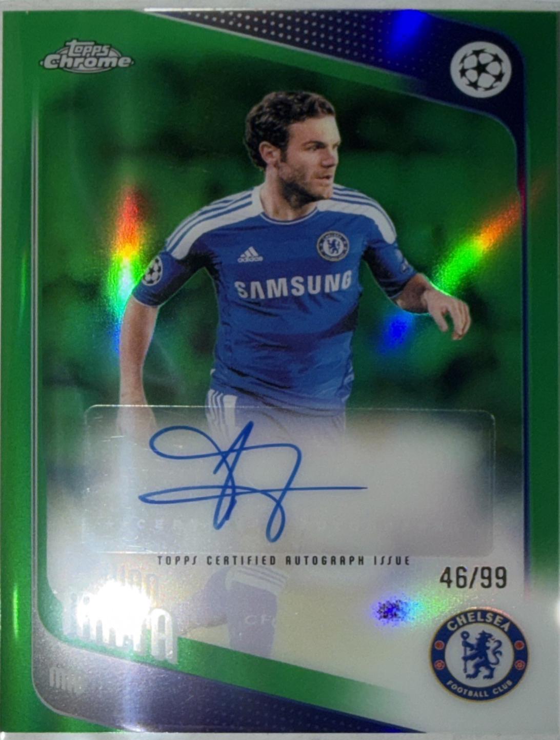 Juan Mata [Green] #CLA-JM