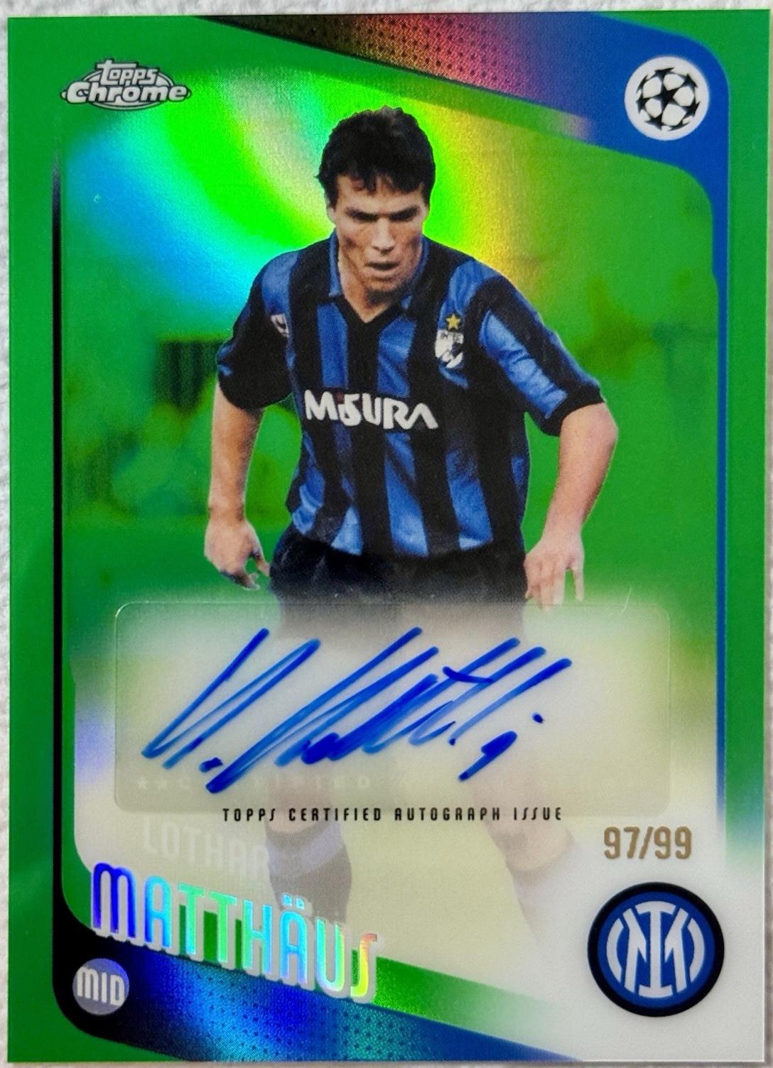 Lothar Matthaus [Green] #CLA-LO