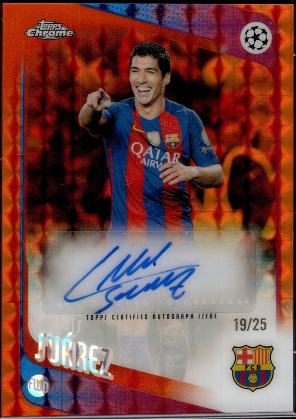 Luis Suarez [Orange] #CLA-LS