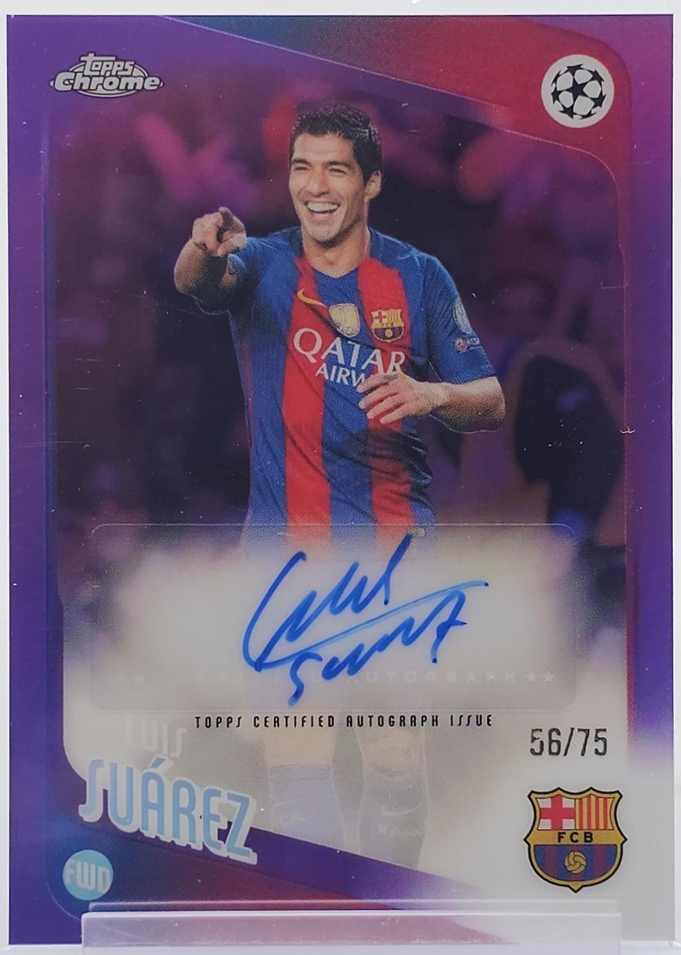 Luis Suarez [Purple] #CLA-LS