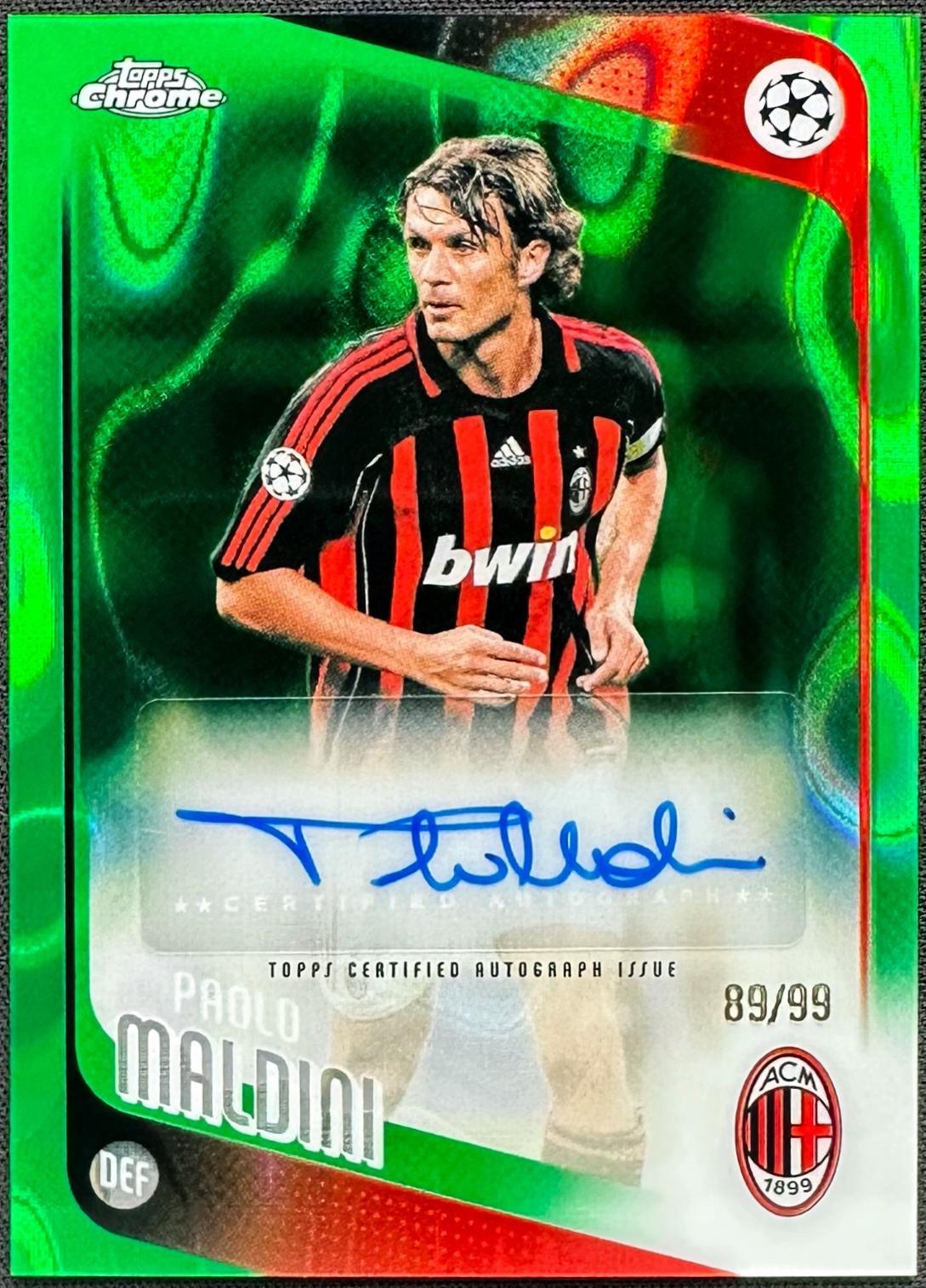 Paolo Maldini [Green Lava] #CLA-PM