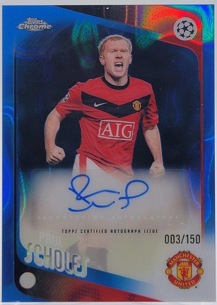 Paul Scholes [Blue Lava] #CLA-PS