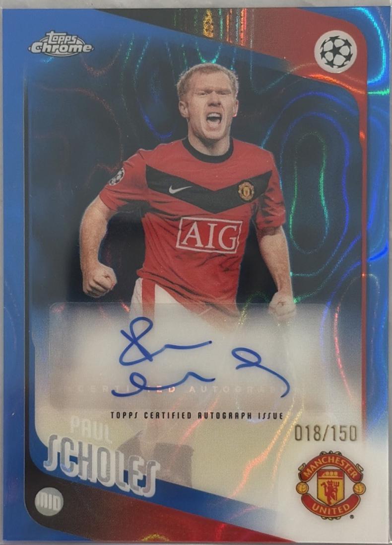 Paul Scholes [Blue] #CLA-PS