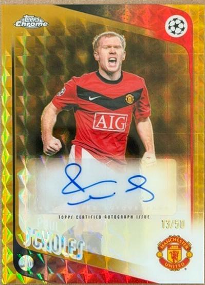 Paul Scholes [Gold] #CLA-PS